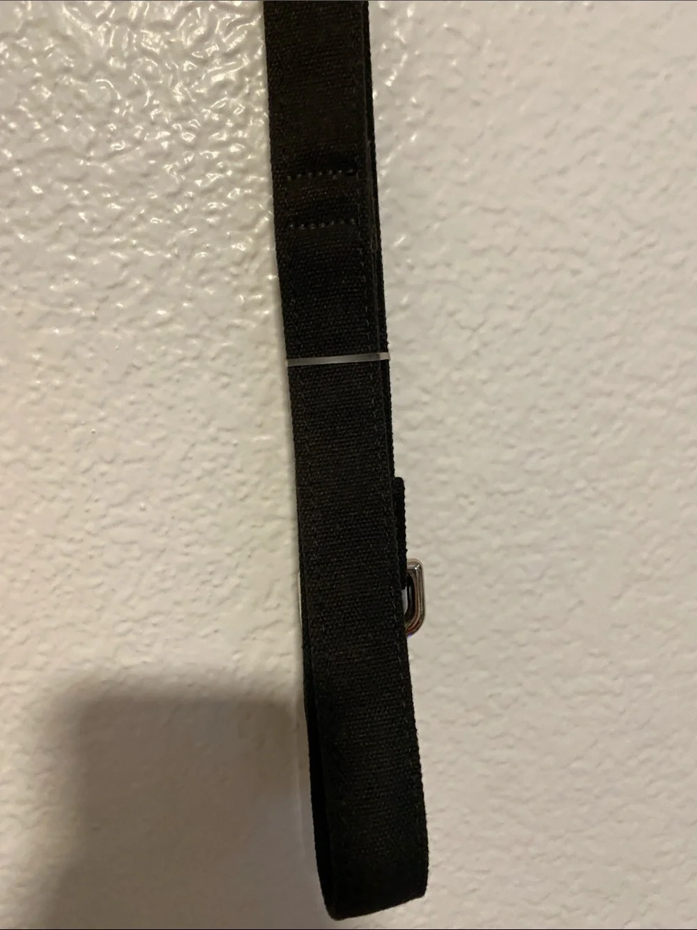 6Ft Black Hemp Dog Leash